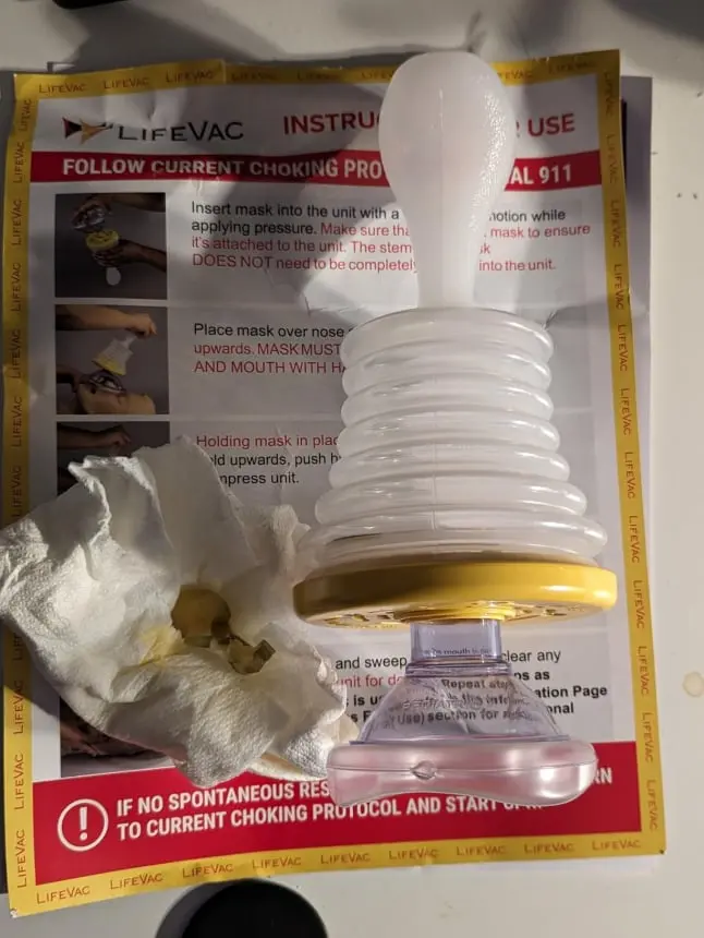 LifeVac Anti-Choking Device 14